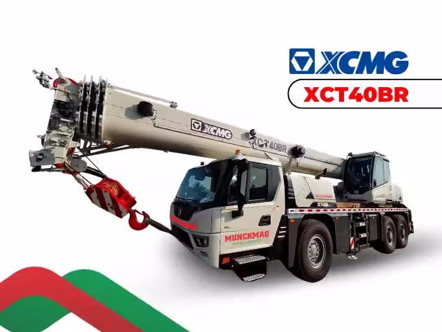 Guindaste XCMG XCT40 BR 40 toneladas — locação para construção civil e operações em Campinas SP