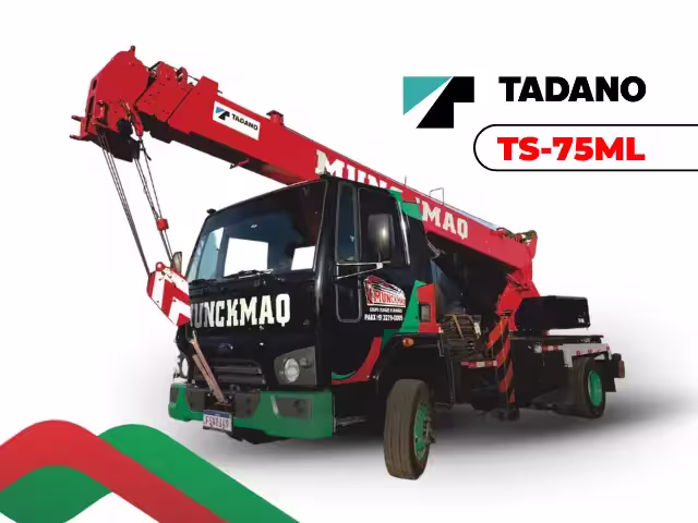 Guindaste Tadano TS75ML de 8 toneladas em Catalão GO